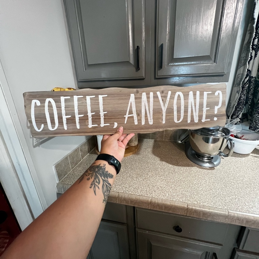 Coffee Sign Decor.